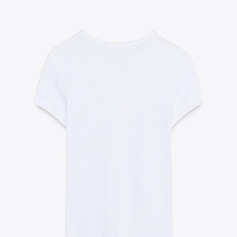 Zara Crisp White Tee